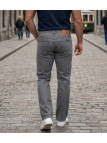 Challenger M759 — Jean 5 poches extensible gris confortable