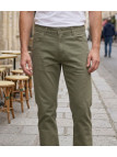 Challenger M759 — Jean 5 poches extensible kaki terre stretch