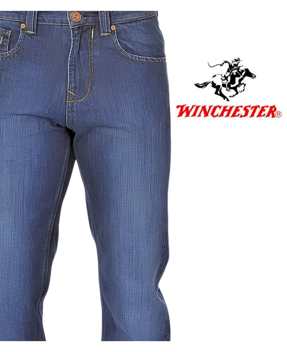 Jean homme WINCHESTER VENDETTA1 bleu brut coton classique