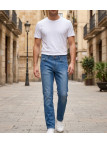 Pantalon jean homme Winchester VICTORY2 bleu 100% coton
