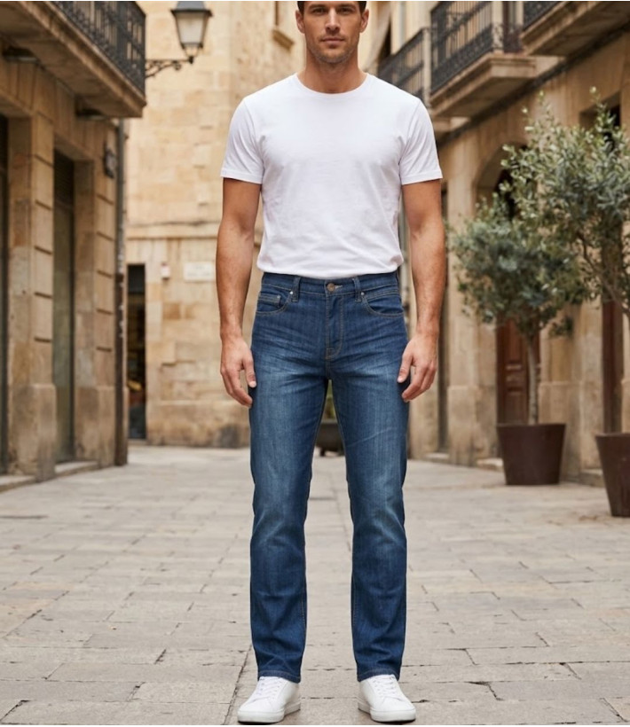 Jean homme Winchester VICTORY3 bleu 100% coton