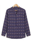 MAYFLOWER LE1808 — Chemisier imprimé fluide en viscose