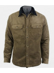Challenger CURTIS1 — Blouson velours doublé taupe