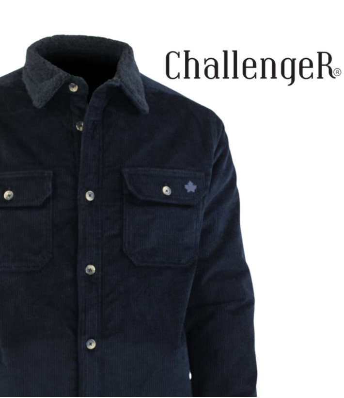 Challenger CURTIS2 — Blouson velours doublé taupe