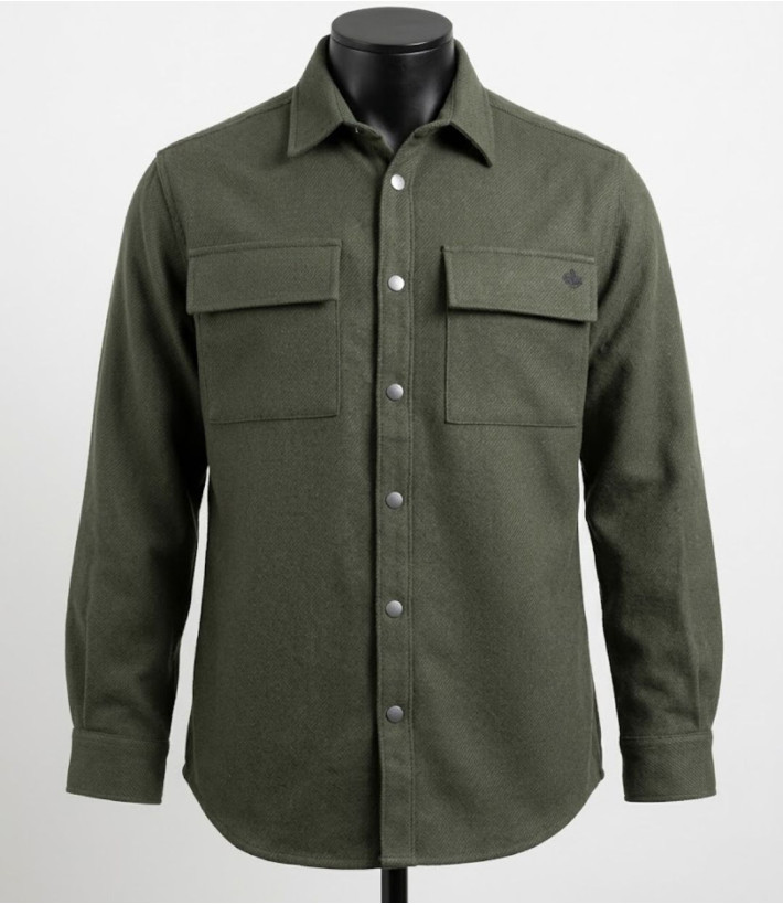 Challenger BALTHUS1 — Surchemise flanelle vert