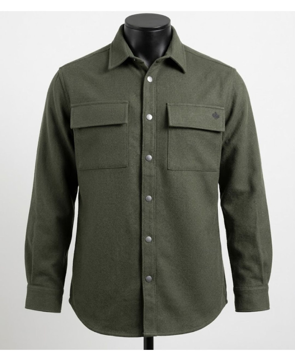 Challenger BALTHUS1 — Surchemise flanelle vert