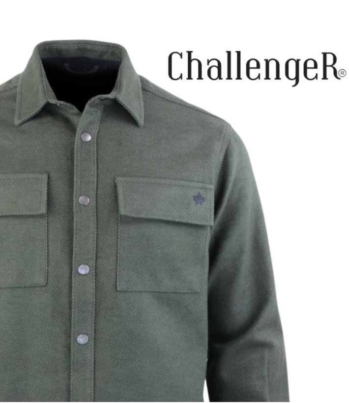 Challenger BALTHUS1 — Surchemise flanelle vert