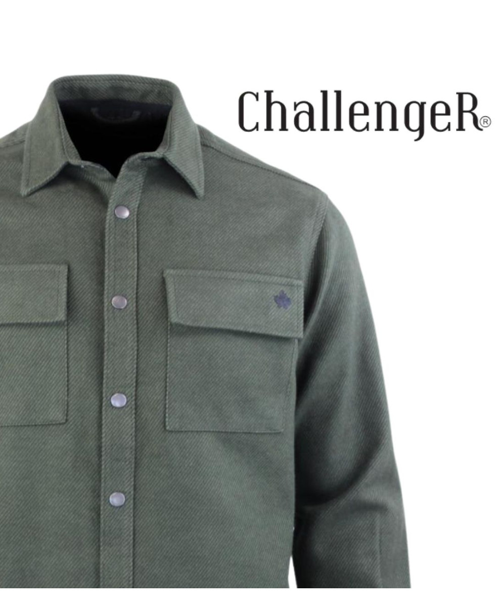 Challenger BALTHUS1 — Surchemise flanelle vert