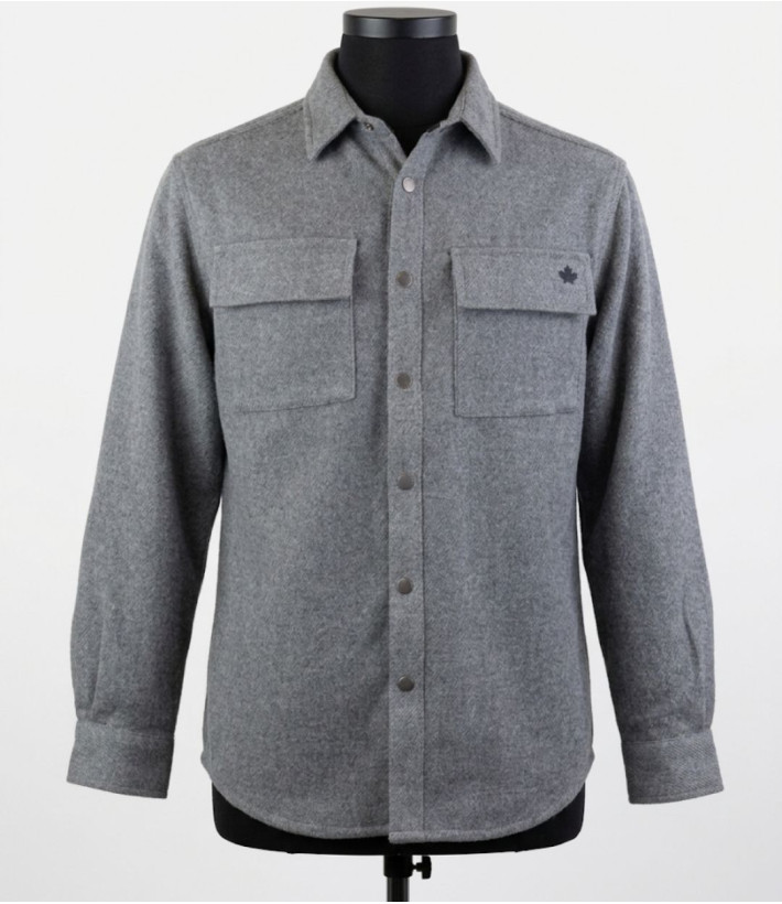 Challenger BALTHUS2 — Surchemise flanelle gris