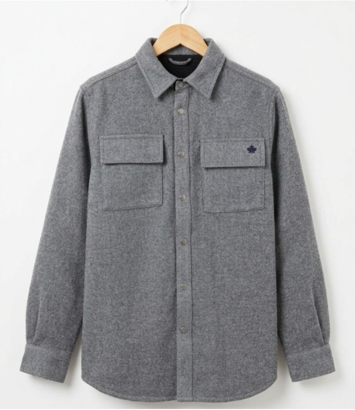 Challenger BALTHUS2 — Surchemise flanelle gris