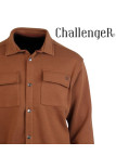 Challenger BASTIEN2 — Surchemise molleton camel