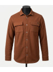 Challenger BASTIEN2 — Surchemise molleton camel
