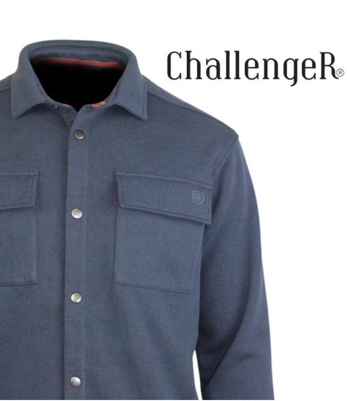 Challenger BASTIEN3 — Surchemise molleton gris