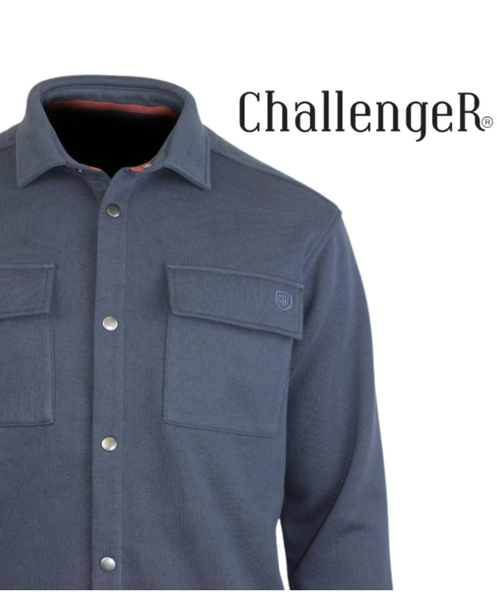 Challenger BASTIEN3 — Surchemise molleton gris