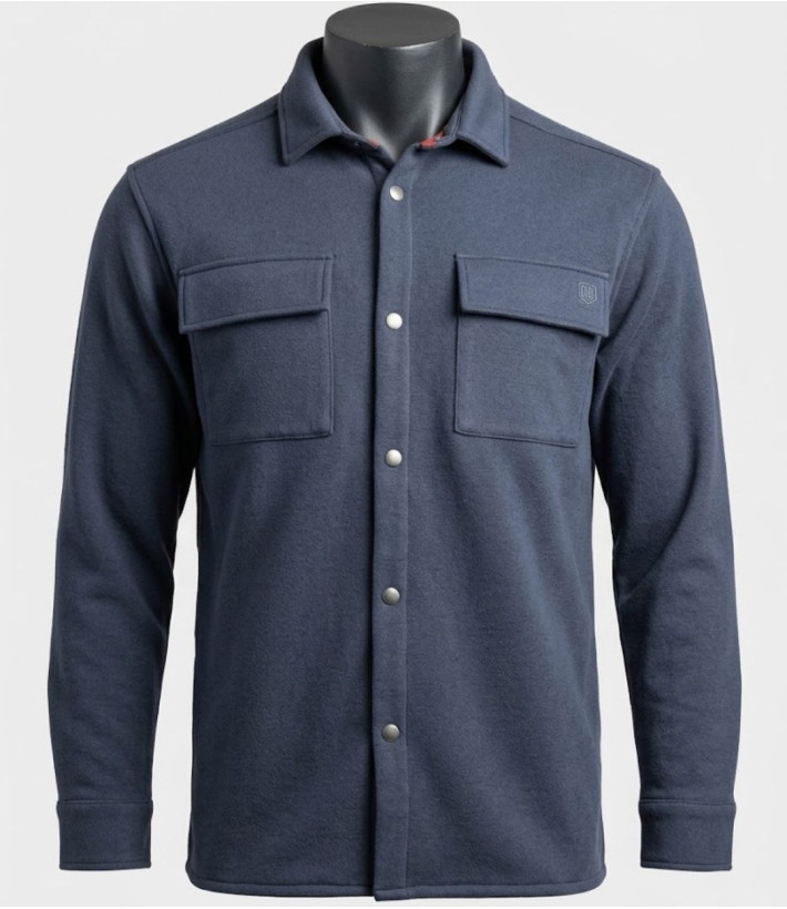 Challenger BASTIEN3 — Surchemise molleton gris