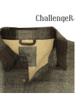 Challenger BRUNO7 — Surchemise flanelle doublée gris