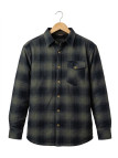 Challenger BRUNO12 — Surchemise flanelle doublée kaki