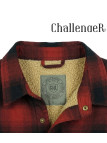 Challenger BRUNO13 — Surchemise flanelle doublée rouge