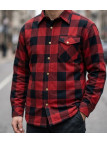 Challenger BRUNO13 — Surchemise flanelle doublée rouge