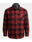 Challenger BRUNO13 — Surchemise flanelle doublée rouge