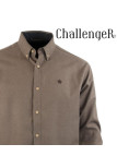 Challenger BUCAREST1 — Chemise flanelle marron