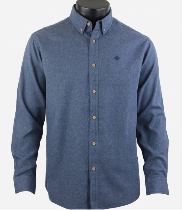 Challenger BUCAREST2 — Chemise flanelle bleu