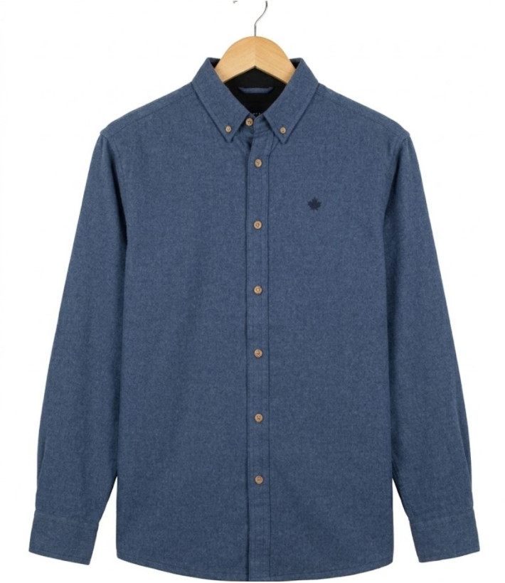 Challenger BUCAREST2 — Chemise flanelle bleu