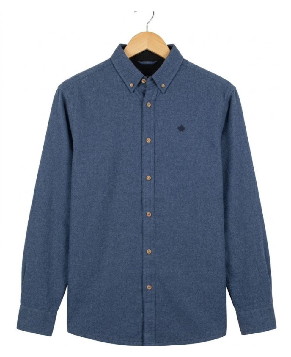 Challenger BUCAREST2 — Chemise flanelle bleu