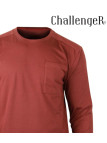 Challenger CORSAIRE4 — Tee-shirt manches longues brique
