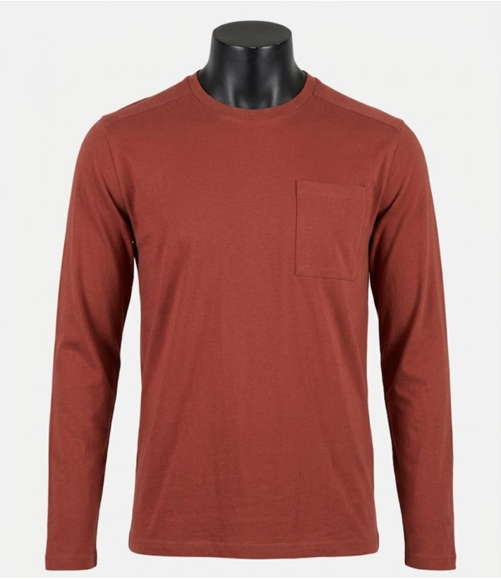 Challenger CORSAIRE4 — Tee-shirt manches longues brique
