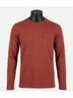 Challenger CORSAIRE4 — Tee-shirt manches longues brique