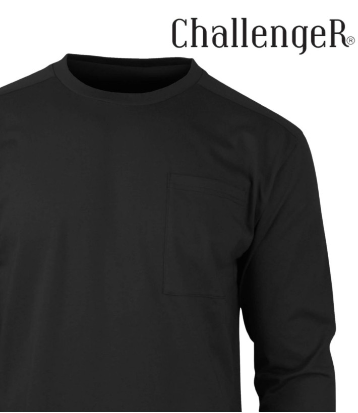 Challenger CORSAIRE5 — Tee-shirt manches longues noir