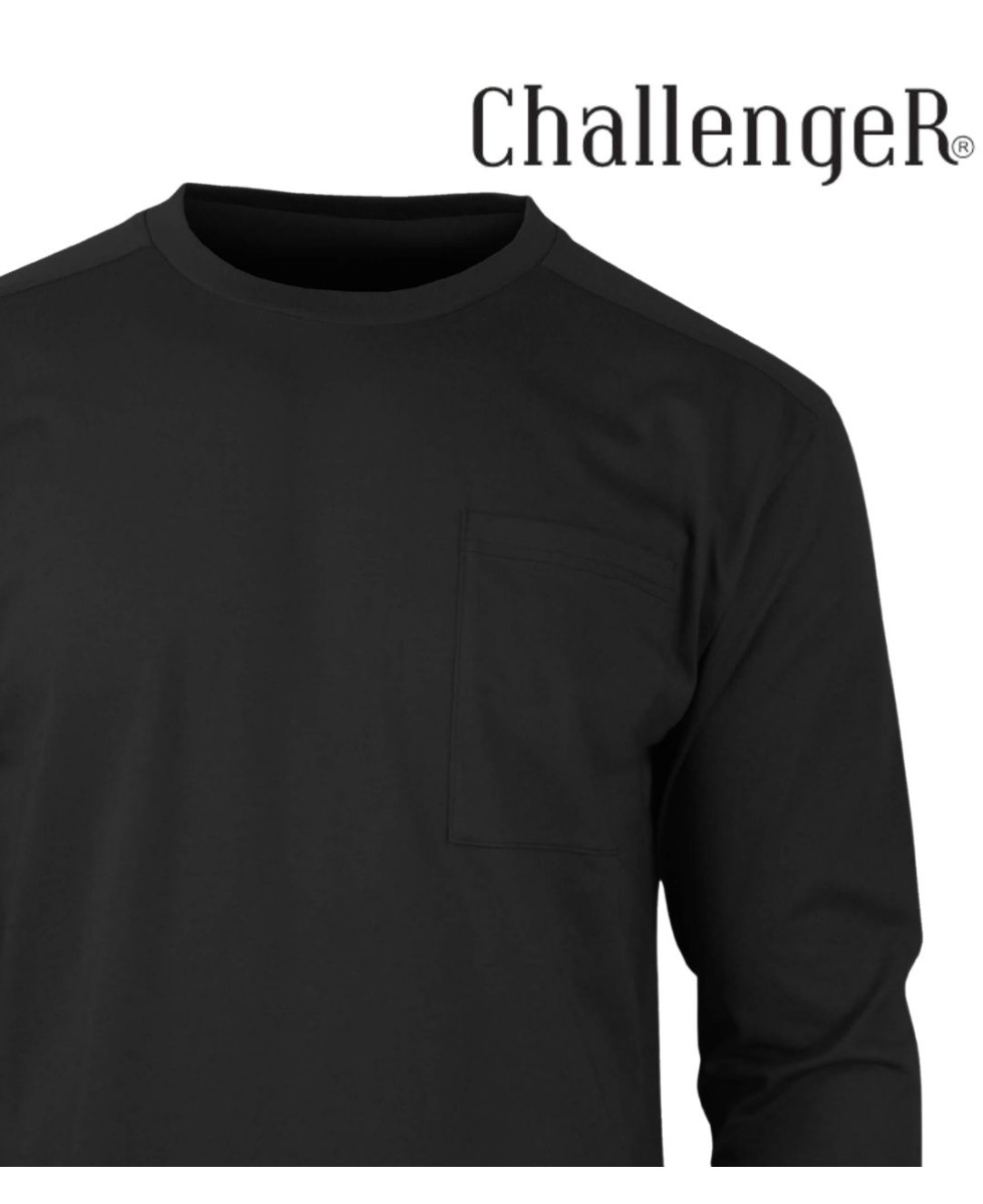 Challenger CORSAIRE5 — Tee-shirt manches longues noir