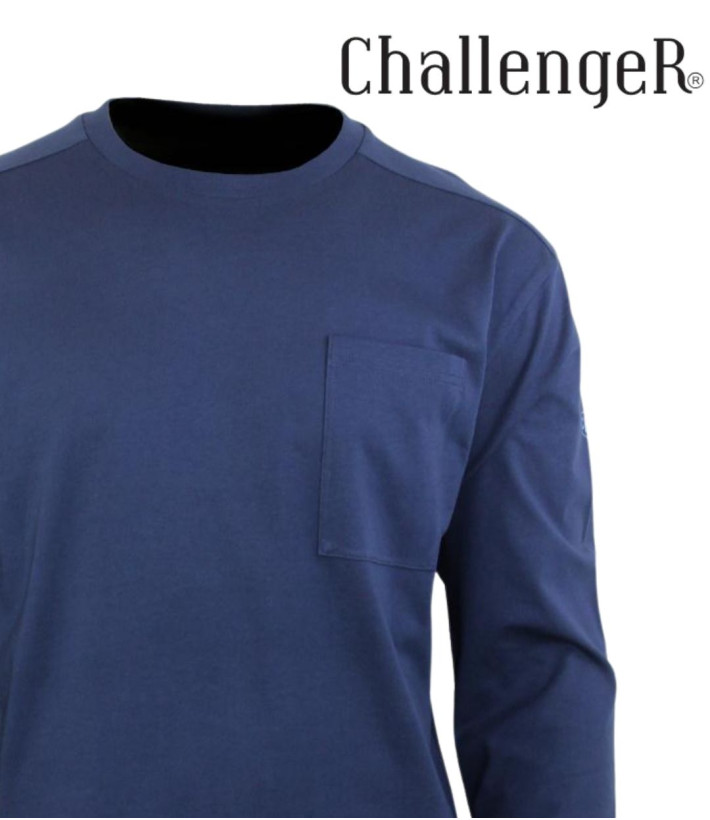Challenger CORSAIRE6 — Tee-shirt manches longues marine