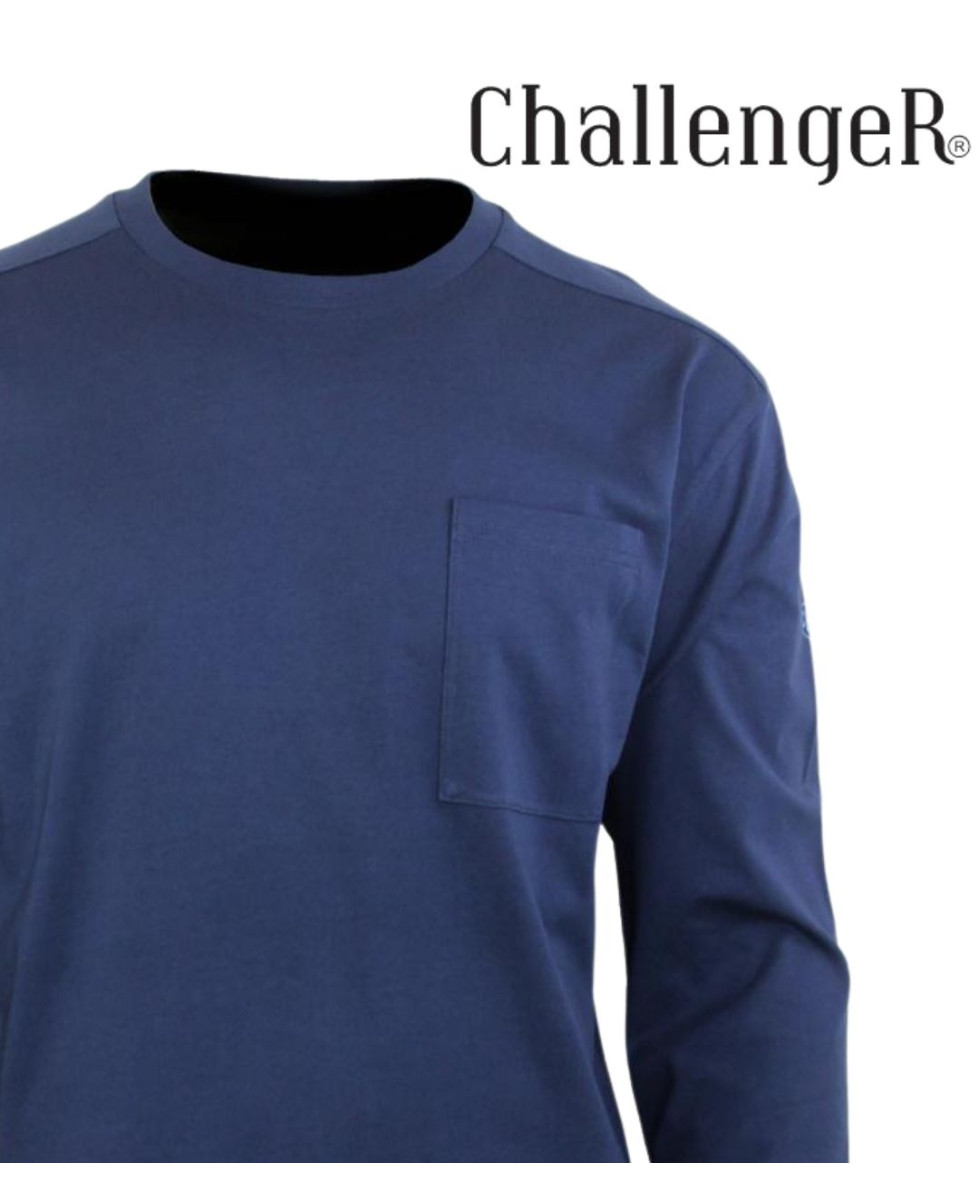 Challenger CORSAIRE6 — Tee-shirt manches longues marine
