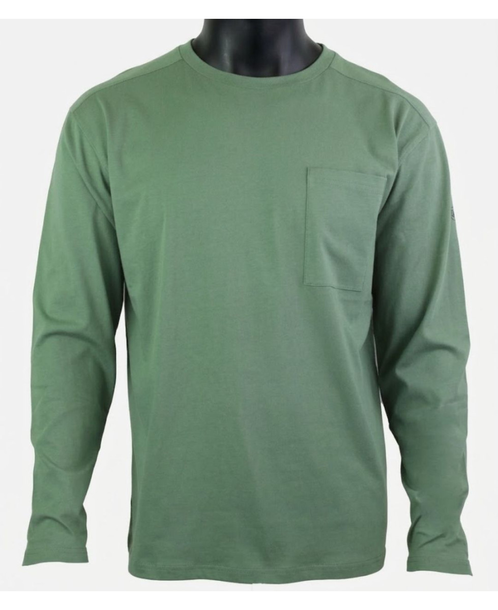 Challenger CORSAIRE9 — Tee-shirt manches longues kaki