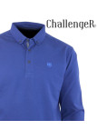 Challenger NATHAN1 — Polo manches longues bleu