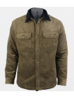 Challenger CURTIS1 — Blouson velours doublé taupe