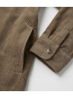 Challenger CURTIS1 — Blouson velours doublé taupe