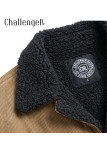 Challenger CURTIS1 — Blouson velours doublé taupe