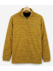 CHALLENGER CARIBOU7 — Sweat polaire camel anti-boulochage