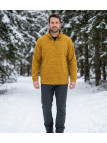 CHALLENGER CARIBOU7 — Sweat polaire camel anti-boulochage