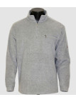 CHALLENGER CARIBOU3 — Sweat polaire gris anti-boulochage