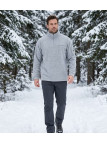 CHALLENGER CARIBOU3 — Sweat polaire gris anti-boulochage