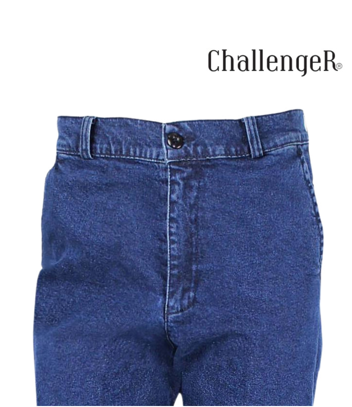 CHALLENGER MACK2 — Jean bleu stone extensible