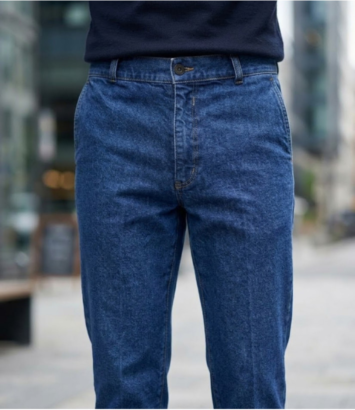 CHALLENGER MACK2 jean poche biais bleu stone homme