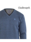 CHALLENGER PINSON1 — Pull col V marine chaud