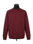 CHALLENGER BULGARE3 — Sweat col rond bordeaux pour homme