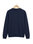 CHALLENGER BULGARE4 — Sweat col rond bleu marine pour homme