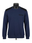 CHALLENGER PARFAIT2 — Sweat col rond molleton bleu 320 g